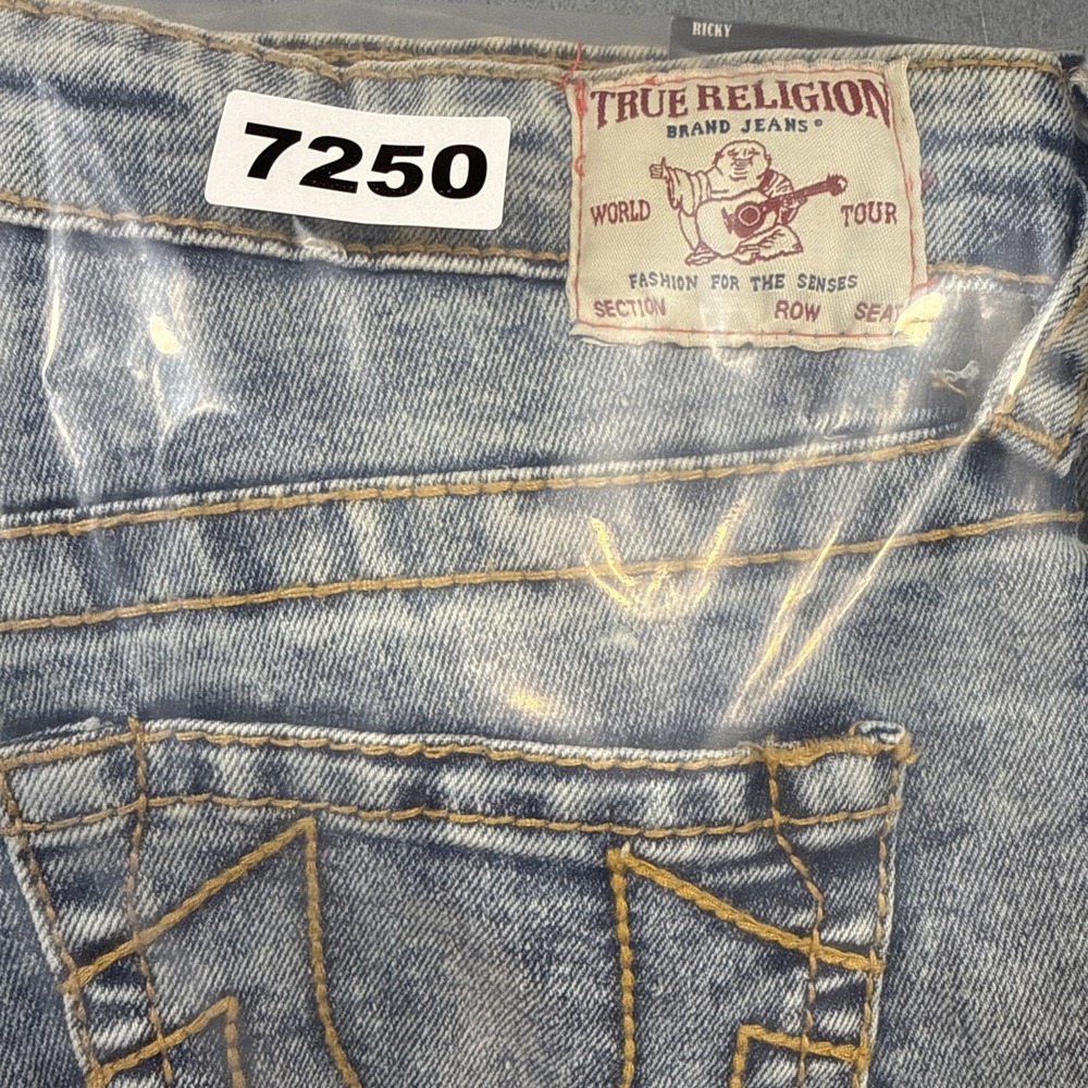 True religion Ricky YOUTH 10X26.5 carpenter relaxed straight cargo jeans NWT - Picture 8 of 8